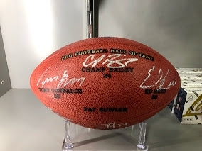 Class of 2019 Wilson Autographed Brown Football