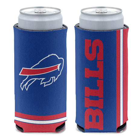 Bills 12oz Logo Slim Can Cooler