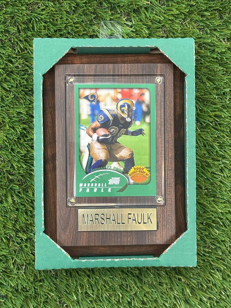 Marshall Faulk 4x6 Plaque