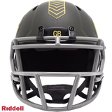 Packers 2025 Salute to Service Mini Helmet