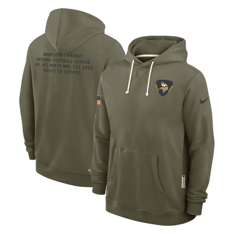 Vikings 2025 Nike Men's Salute to Service Hoodie