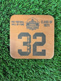 Jim Brown Leather Player Coaster