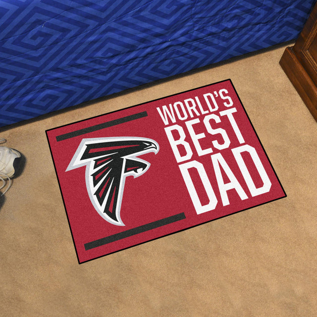 Falcons World's Best Dad Starter Mat