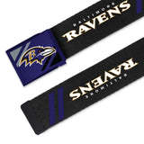 Ravens Stripe Belt Pro Football Hall of Fame