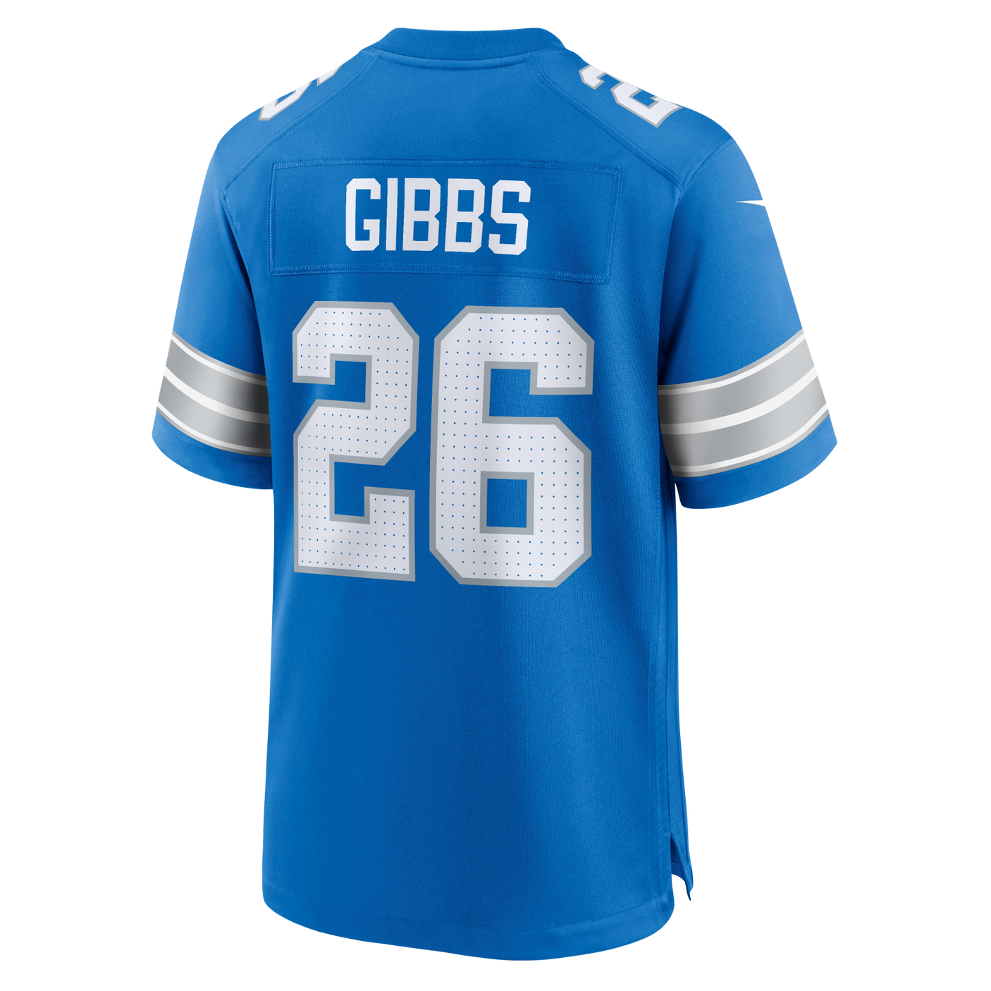 Lions Jahmyr Gibbs Men's Blue Nike Game Jersey