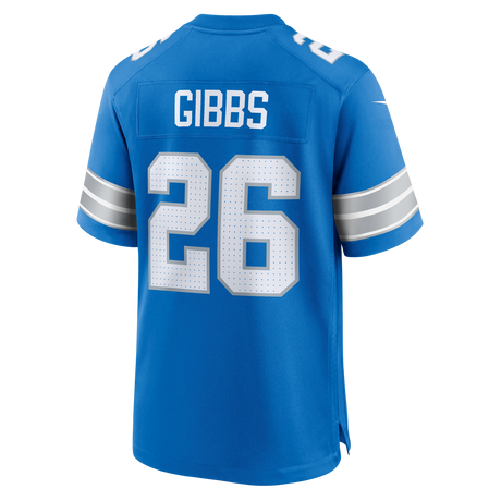 Lions Jahmyr Gibbs Men's Nike Game Jersey