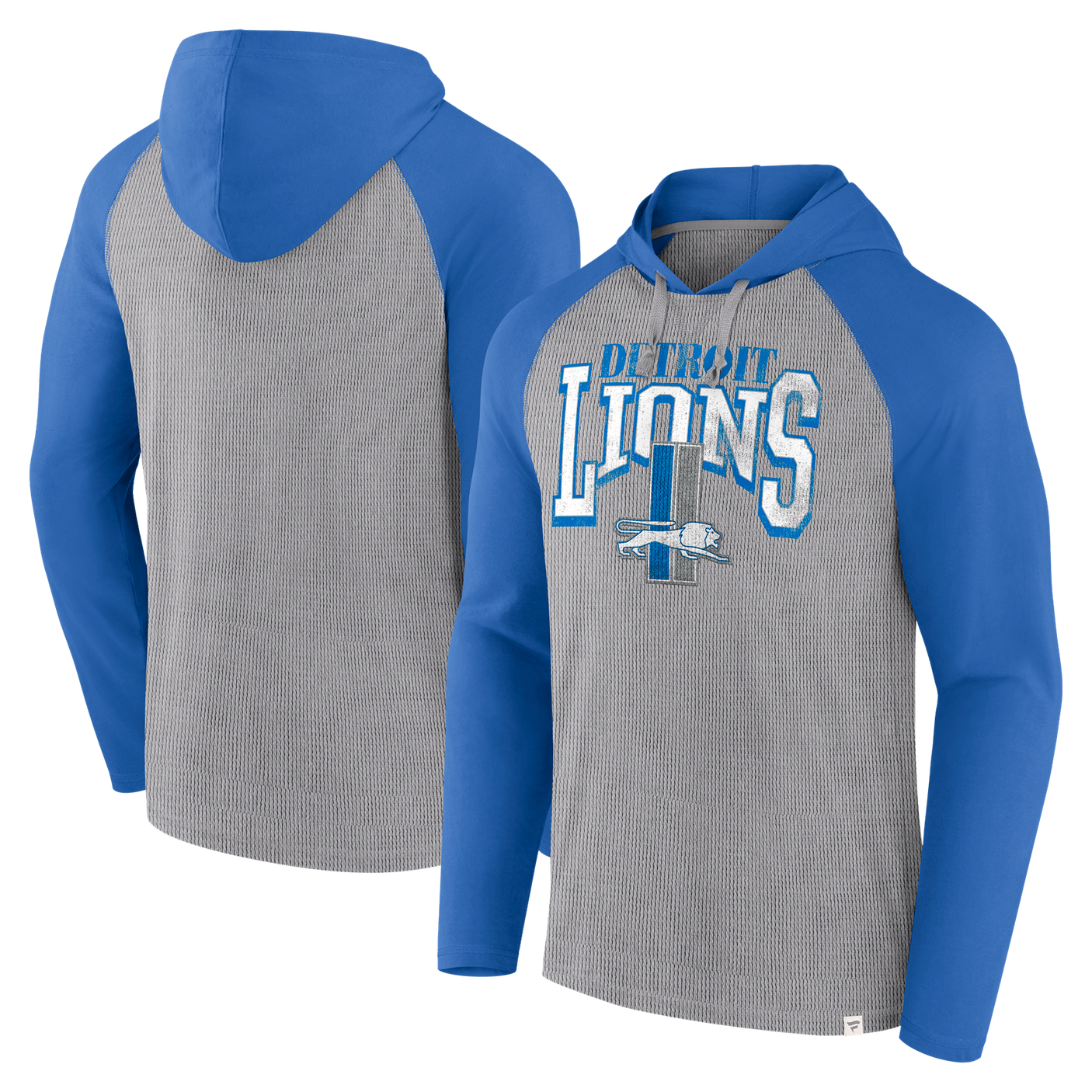 Lions Men's Fanatics Under Center Hooded Long Sleeve T-Shirt