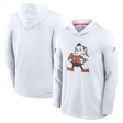 Browns 2026 Nike Men's Alternate Dri-Fit Lightweight Long Sleeve Hoodie Top