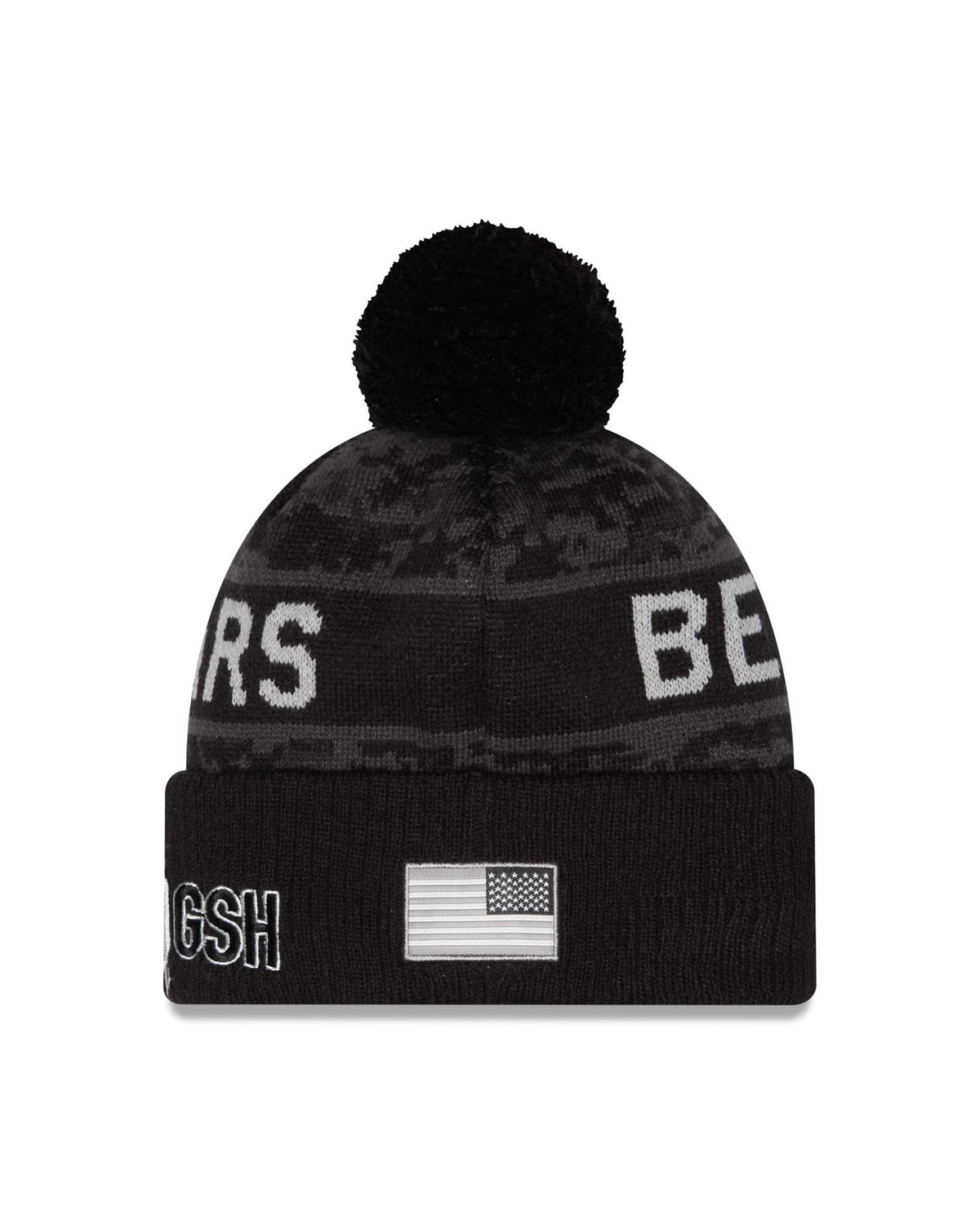 Bears 2026 New Era Men's Salute to Service Knit Pro Football Hall of Fame