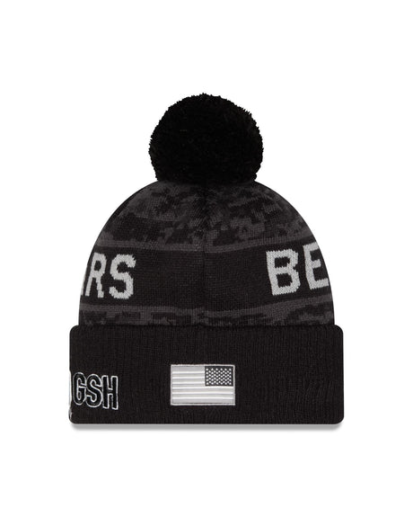 Bears 2026 New Era Men's Salute to Service Knit Pro Football Hall of Fame