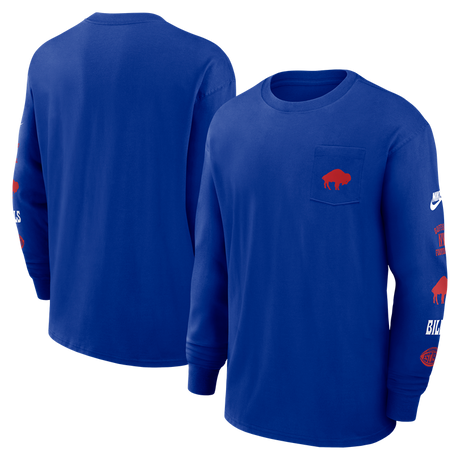 Bills Men's Nike Heavy Max Pocket Long Sleeve T-Shirt