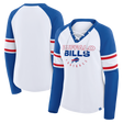 Bills 2025 Women's Fanatics Blitz Package Long Sleeve Fashion Top