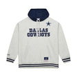 Cowboys 2025 Mitchell & Ness Men's NFL Off Season Fleece Hoodie Vintage Logo Sweatshirt