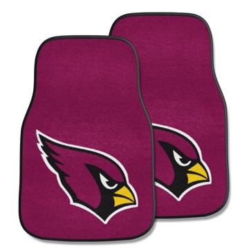 Cardinals 2-Piece Carpet Car Mat Set