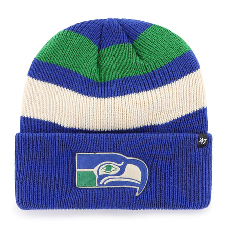 Seahawks 2024 '47 Brand Historic Clubhouse Jennings Cuffknit