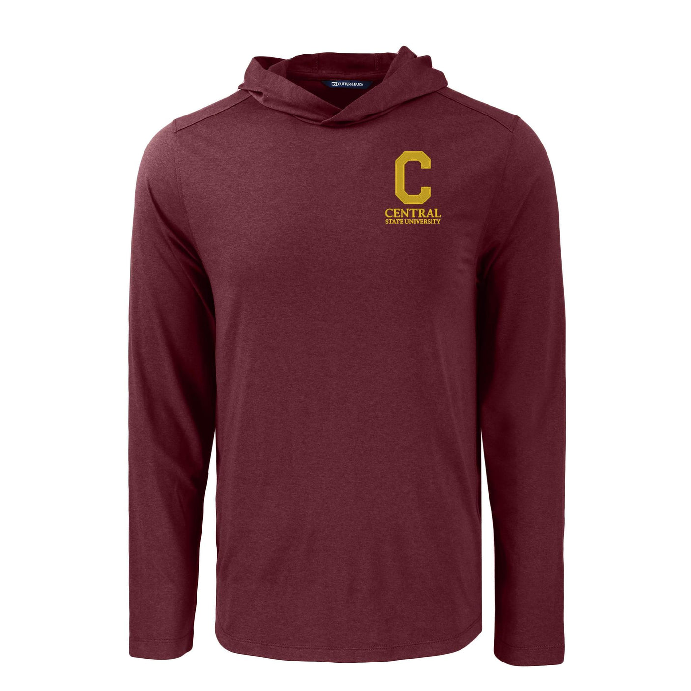 HBCU Cutter & Buck Men's Coastline Recycled Double Peached Hooded Pullover