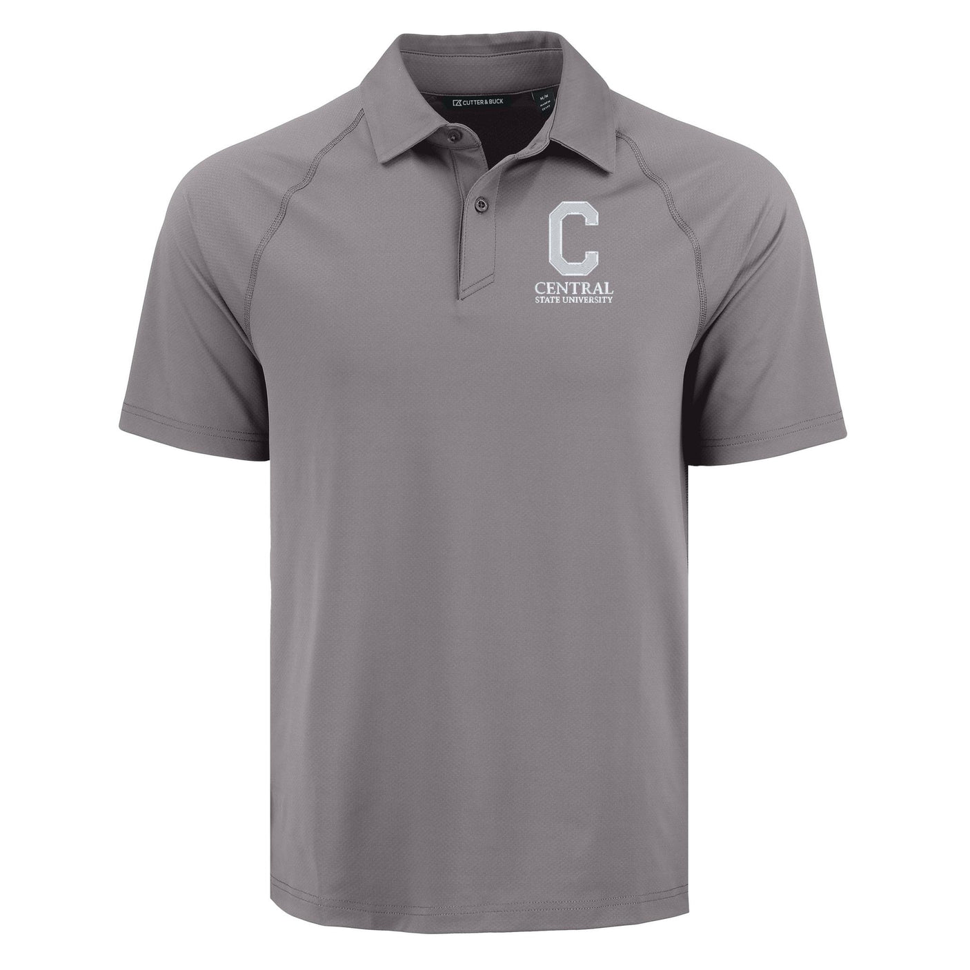 HBCU Cutter & Buck Men's Big & Tall Prospect Recycled Featherlight Stretch Polo