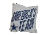 Cowboys jacquard pillow