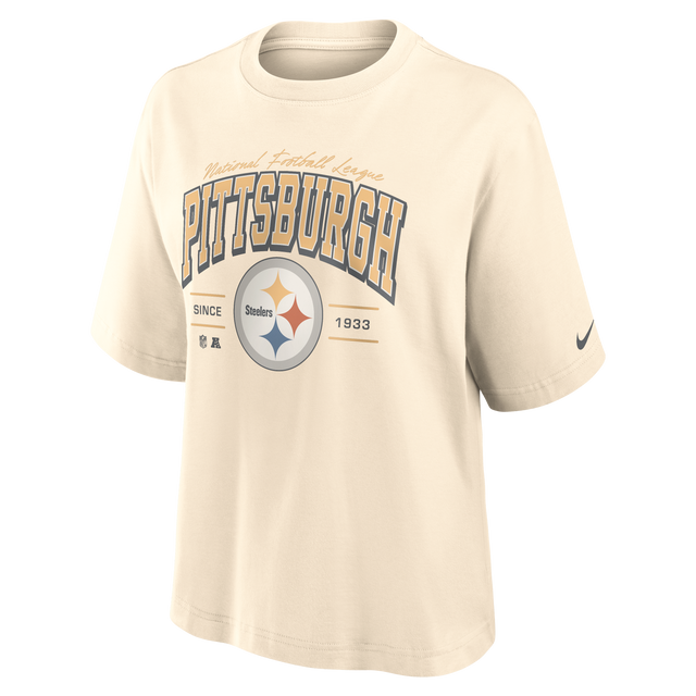 Steelers 2026 Nike Women's True Classic Boxy T-Shirt