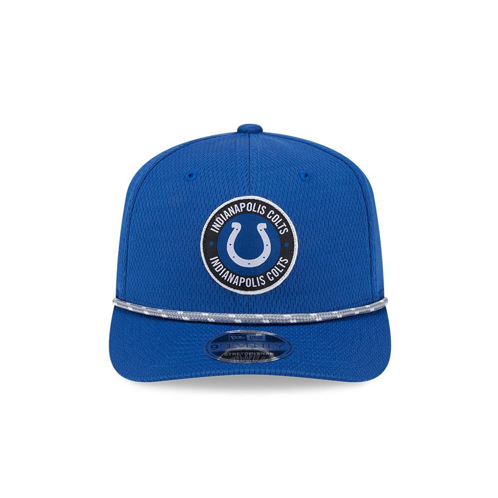 Colts Men's New Era 2024 9SEVENTY Stretch Snap Sideline Hat