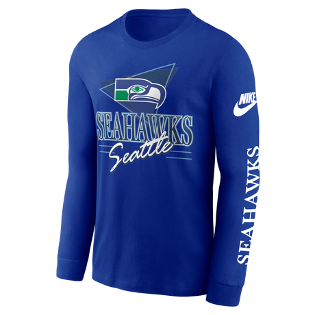 Seahawks 2025 Nike Men's Rewind Long Sleeve T-Shirt