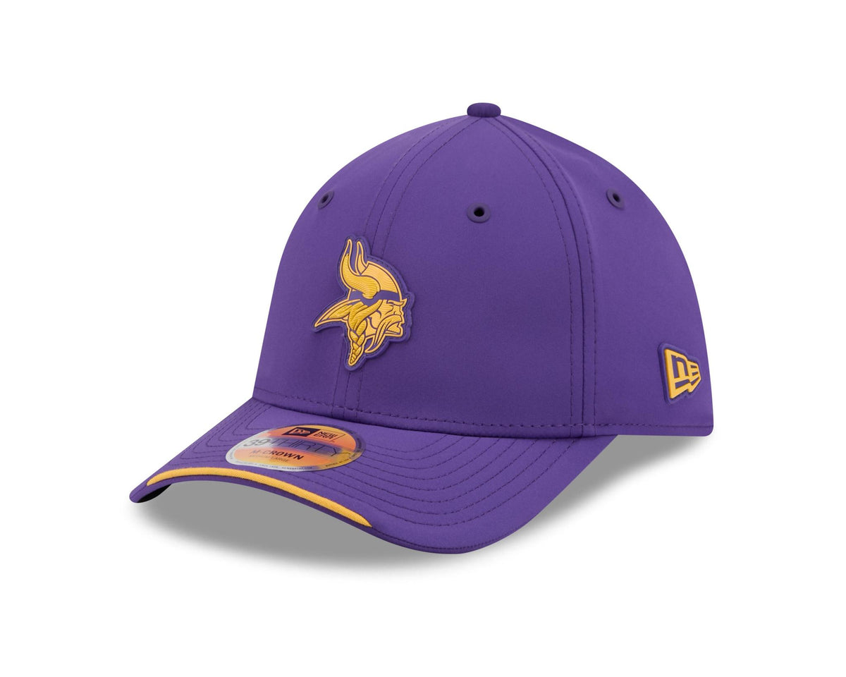 Vikings 2026 New Era Men's 39THIRTY Sideline Hat Pro Football Hall of Fame