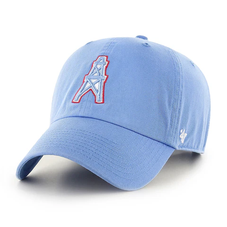 Oilers '47 Brand Men's Historic Clean Up Hat