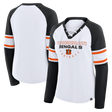 Bengals 2025 Women's Fanatics Blitz Package Long Sleeve Fashion Top