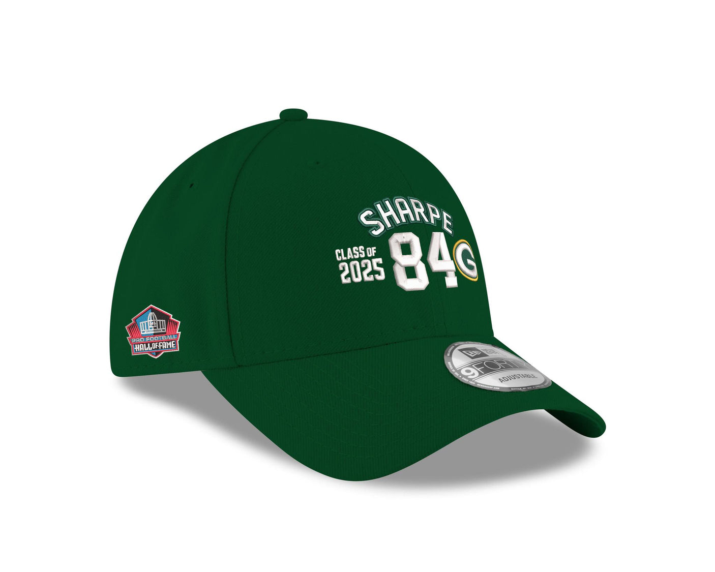 Packers Sterling Sharpe Class of 2025 New Era 9FORTY Name and Number Hat