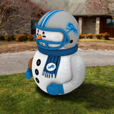 Lions Team Pride Inflatable Snowman Player