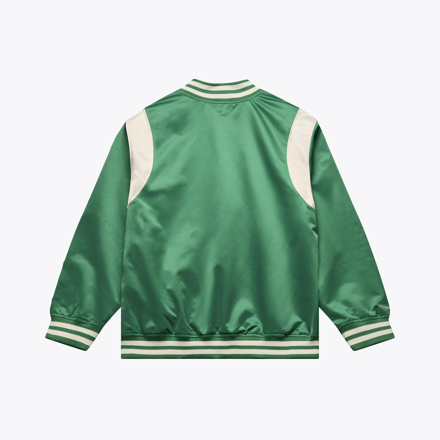 Eagles 2026 Mitchell & Ness Men's NFL Retro Roots Lightweight Satin Jacket (10355338969364)