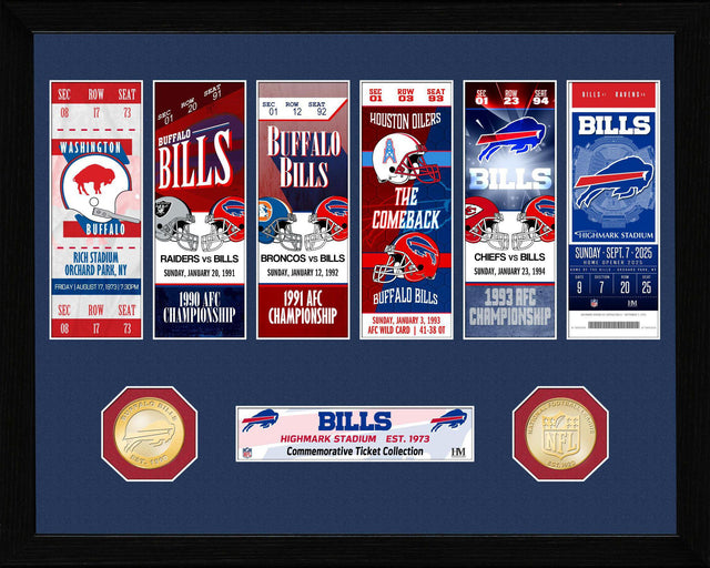Bills Farewell to Highmark Stadium Ticket Collection Photo Mint