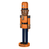 Broncos 14 Inch Bear Nutcracker Pro Football Hall of Fame