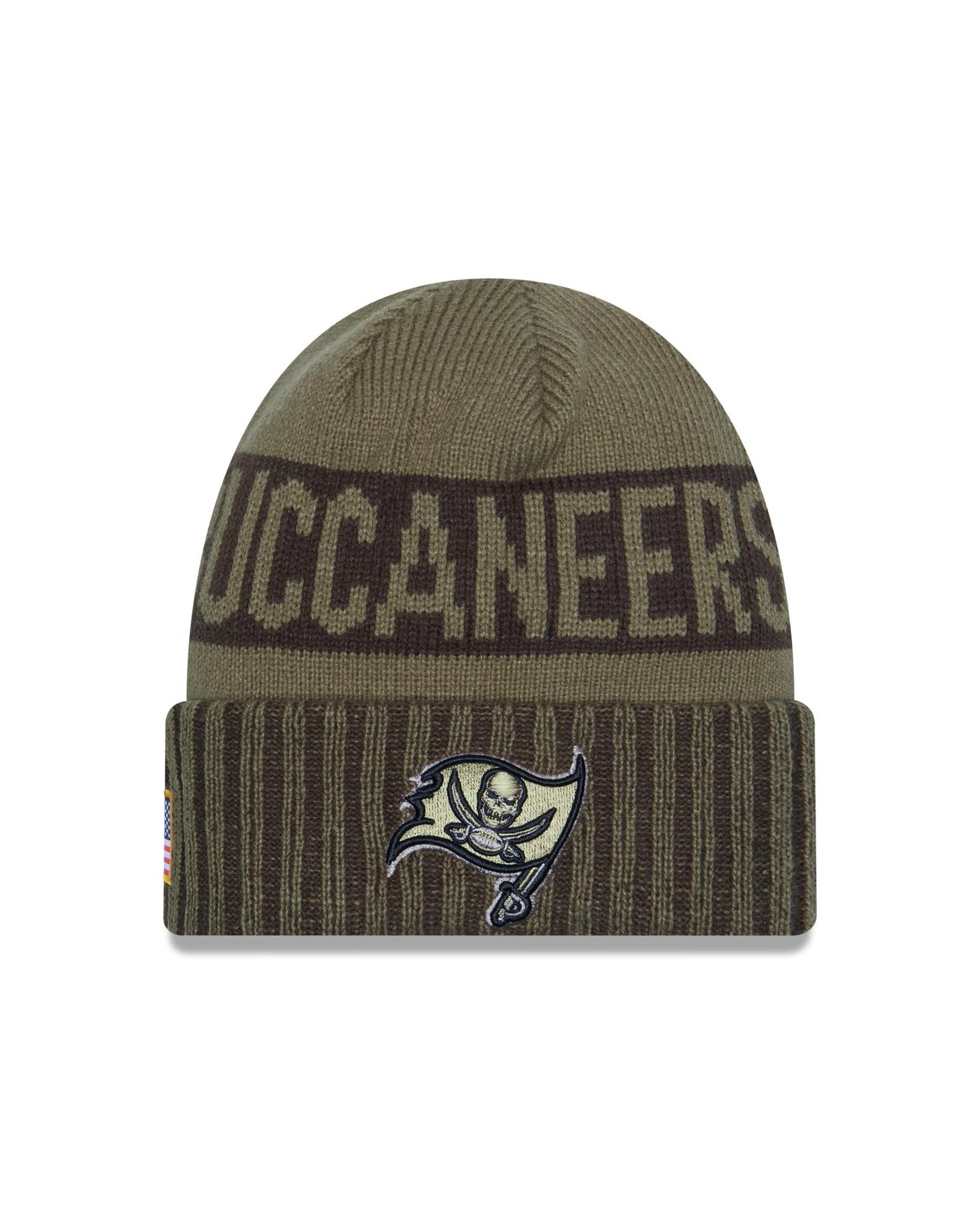 Buccaneers 2025 Men's New Era Salute to Service Knit