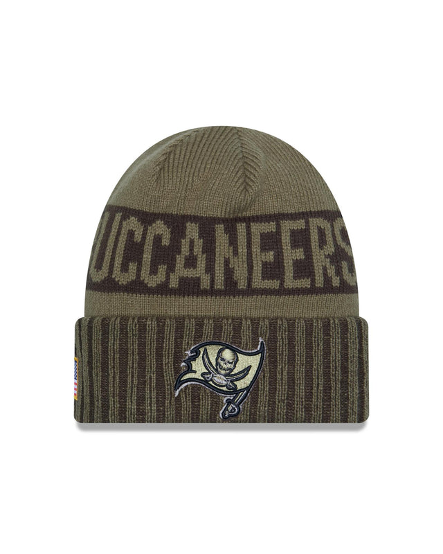 Buccaneers 2025 Men's New Era Salute to Service Knit