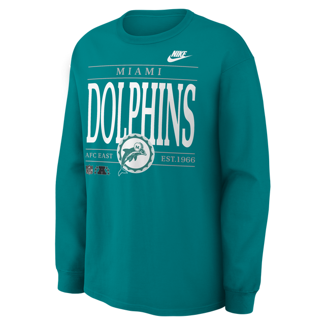 Dolphins 2026 Nike Men's Nike Max 90 Long Sleeve T-Shirt