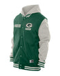 Packers 2026 New Era Men's Snap Front Jacket Pro Football Hall of Fame