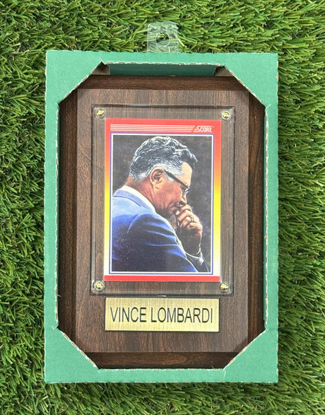 Vince Lombardi 4x6 Plaque