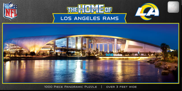 Rams 1000pc Panoramic Puzzle - Stadium View