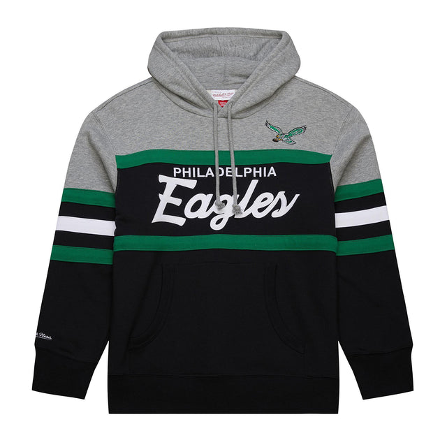 Eagles Men's Mitchell & Ness Head Coach Vintage Logo Sweatshirt