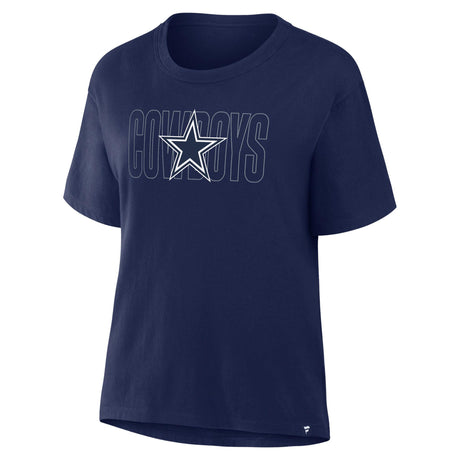 Cowboys 2025 Women's Line Em Up T-Shirt