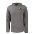 Black College Football Hall of Fame Cutter & Buck Men's Coastline Recycled Double Peached Hooded Pullover
