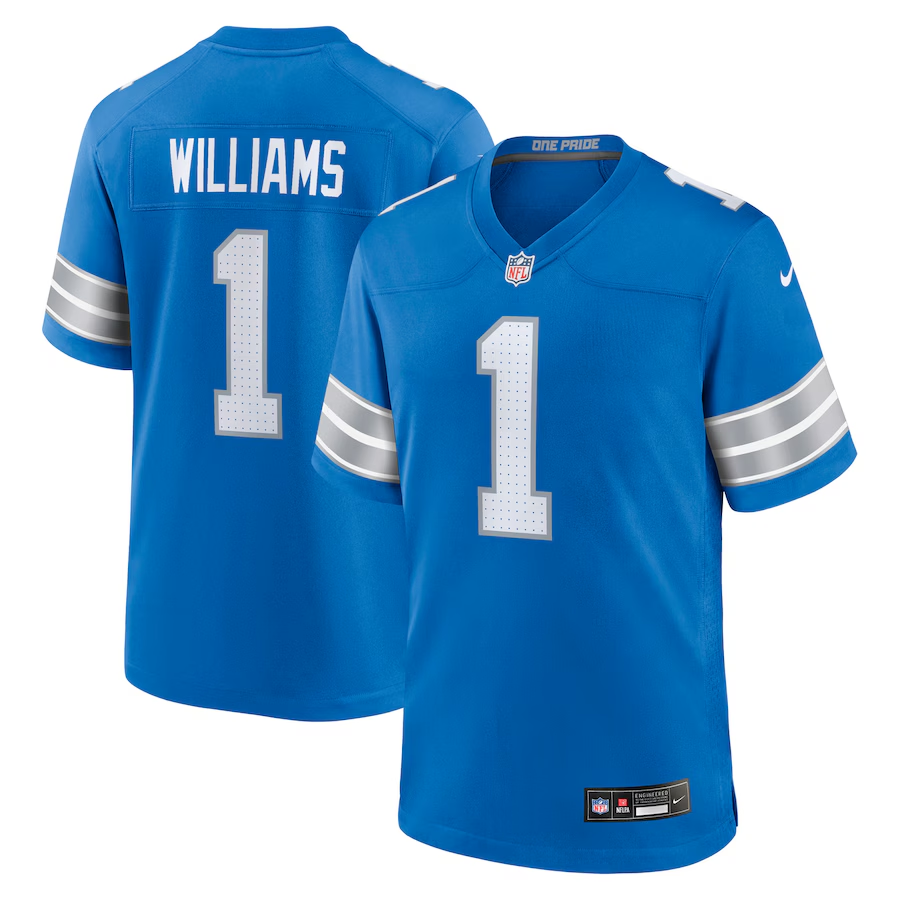 Lions Tyleik Williams Men's Nike Game Jersey