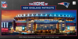 Patriots 1000pc Panoramic Puzzle - Stadium View Pro Football Hall of Fame