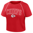 Chiefs 2026 Fanatics Women's Cropped Short Sleeve Fashion Top