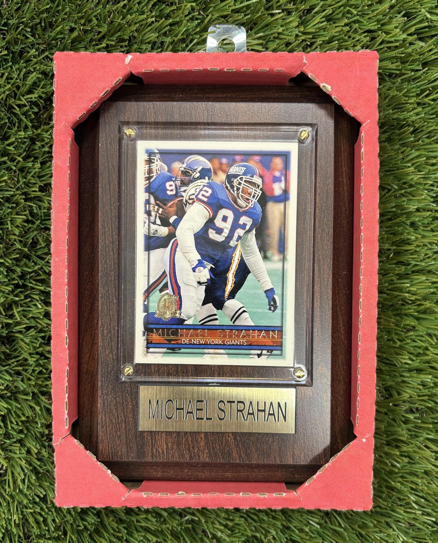 Michael Strahan 4x6 Plaque