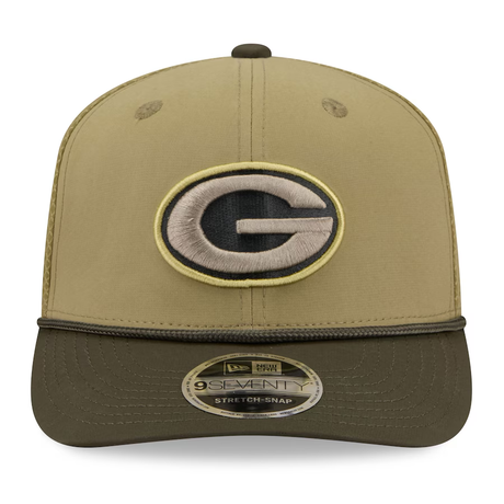 Packers 2025 New Era Men's 9SEVENTY Salute to Service Hat