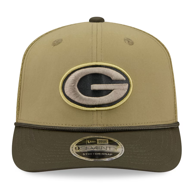 Packers 2025 New Era Men's 9SEVENTY Salute to Service Hat