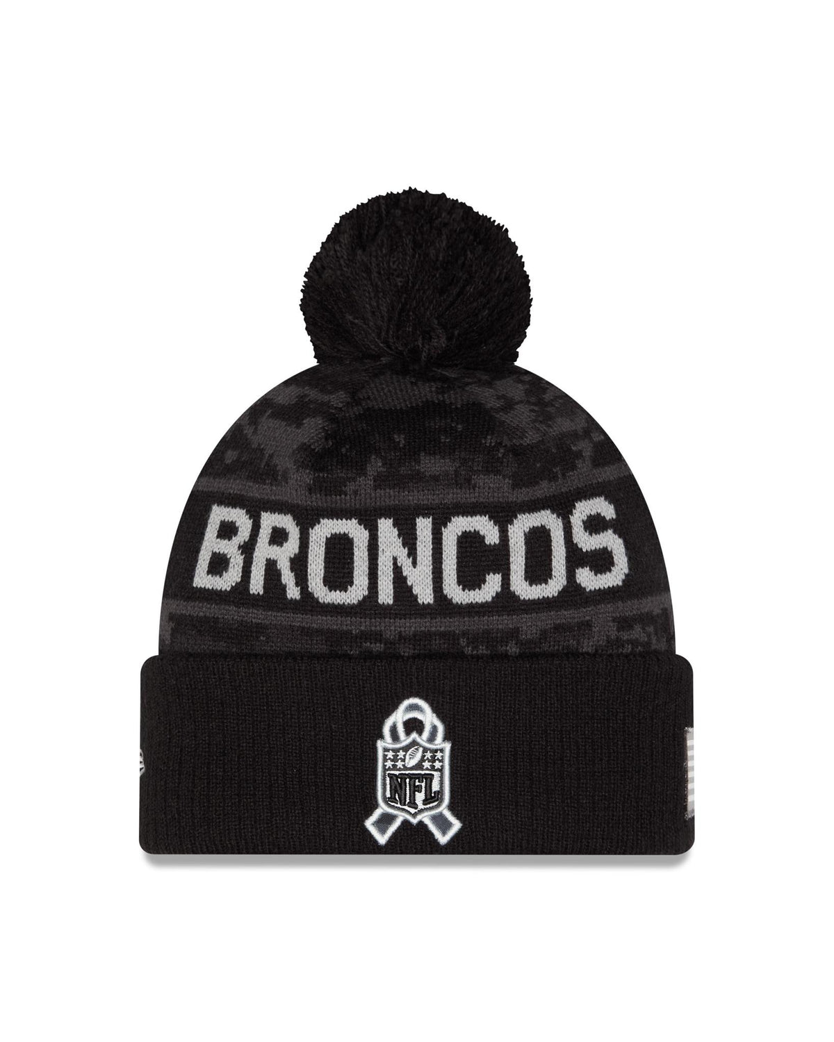 Broncos 2026 New Era Men's Salute to Service Knit Pro Football Hall of Fame