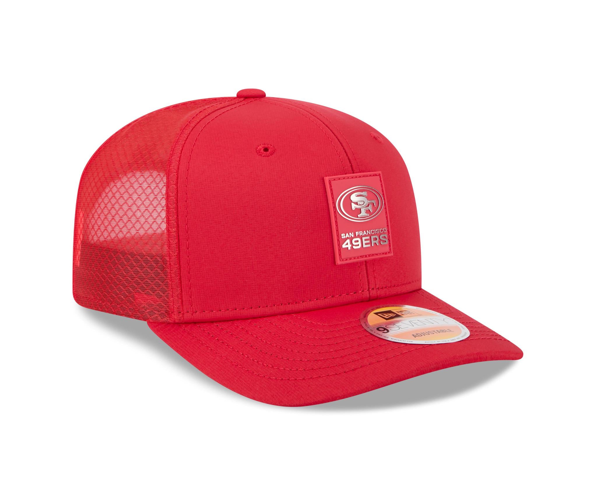 49ers 2025 New Era Men's 9SEVENTY Sideline Hat – Pro Football Hall